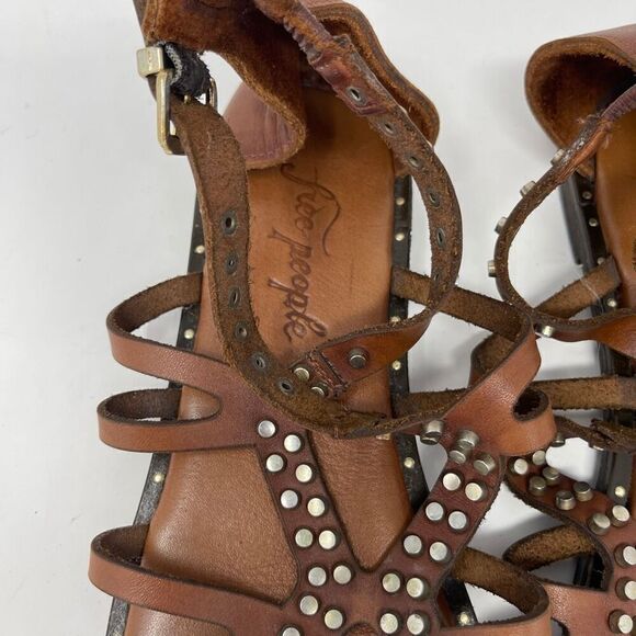 Free People Junction Studded Sandal Sz 41 - Picture 2 of 5